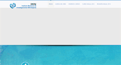 Desktop Screenshot of imin.org.mx